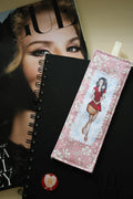 Liberty Pink Brunette Bookmark