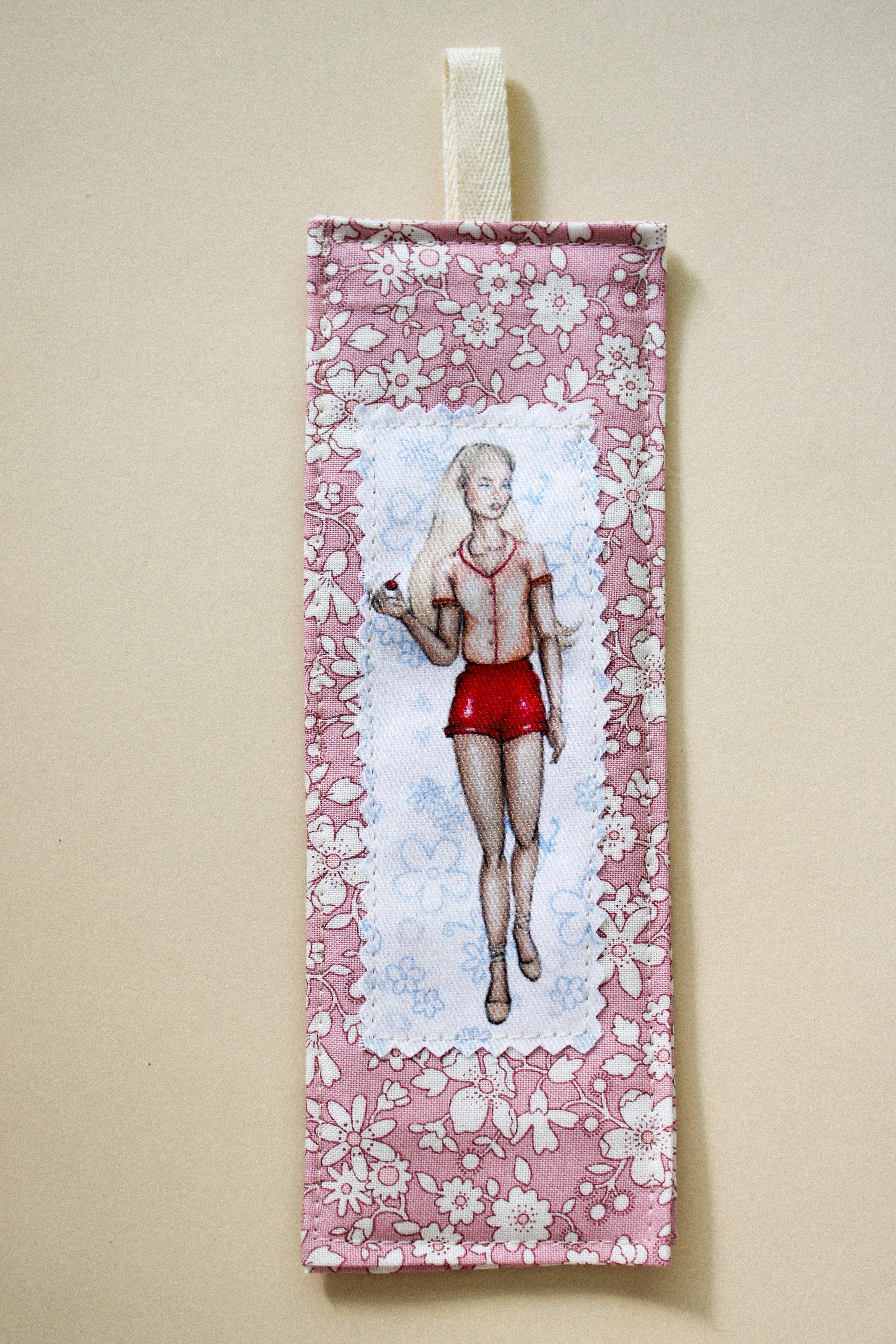 Liberty Pink Blonde Bookmark