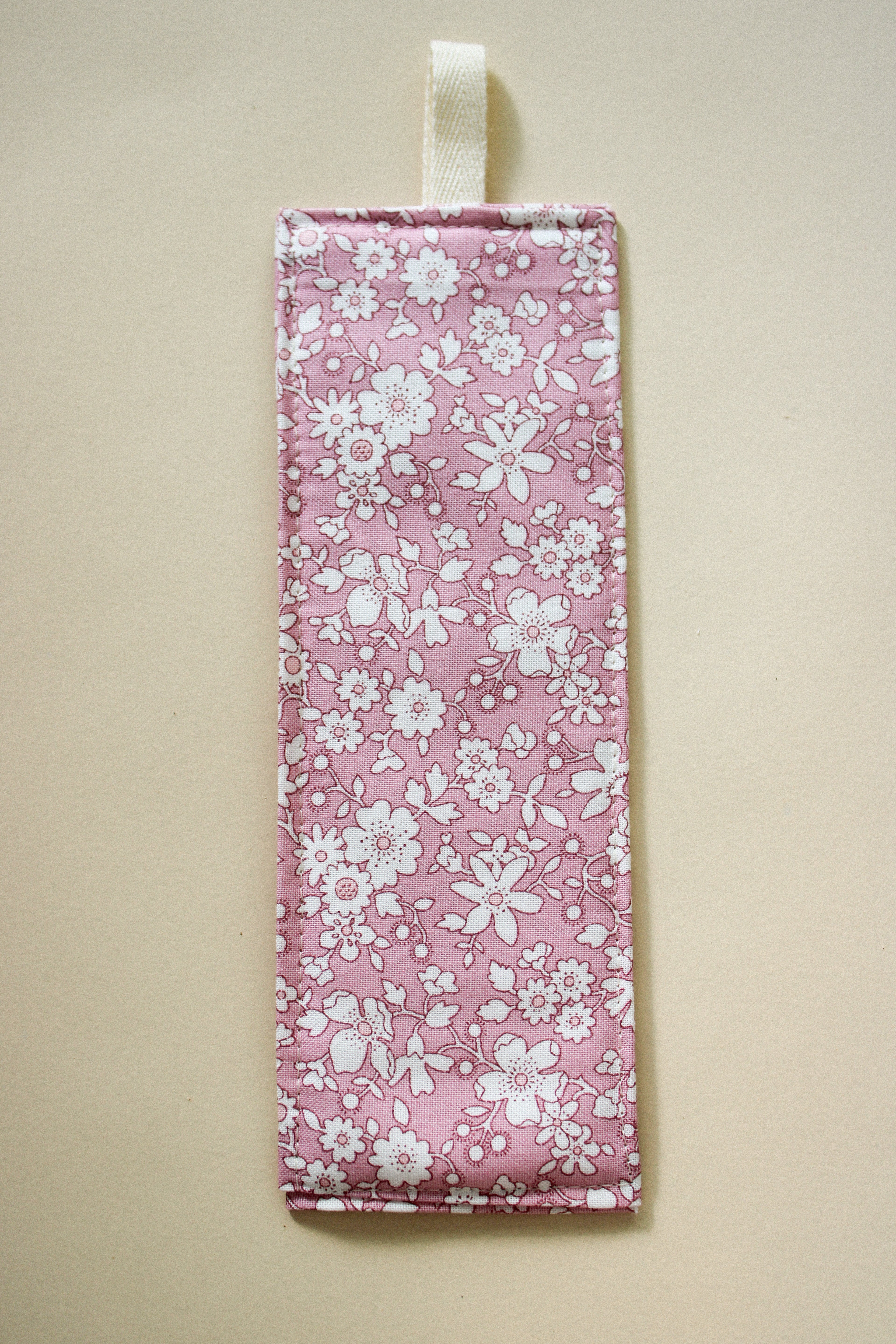 Liberty Pink Brunette Bookmark